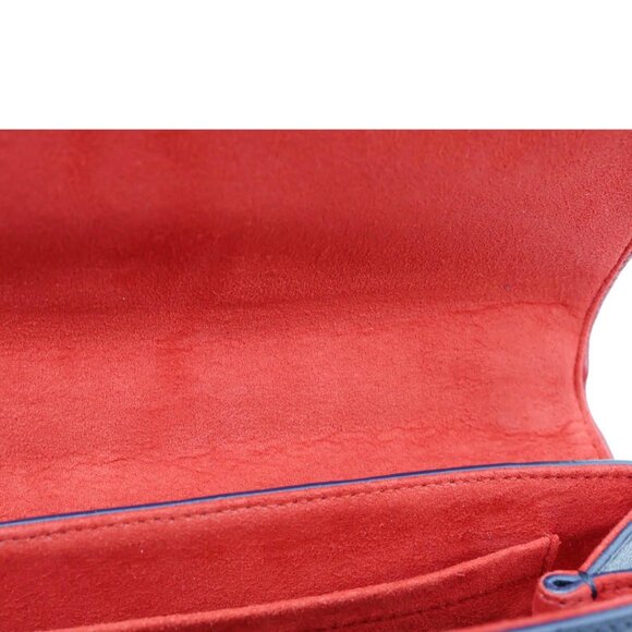 Louis Vuitton  Saint Sulpice PM Empreinte Leather Crossbody Bag Navy Blue - Picture 12 of 16